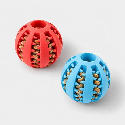 Dog Treat-Dispensing Ball