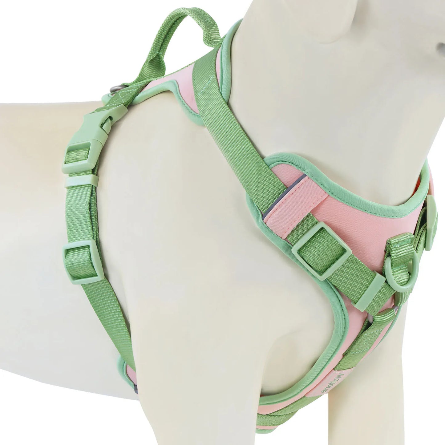 Adjustable Colorblock Dog Harness