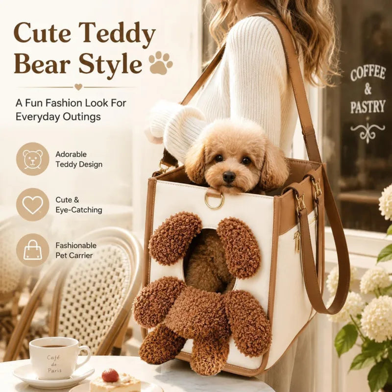 Teddy Bear Pet Carrier Bag