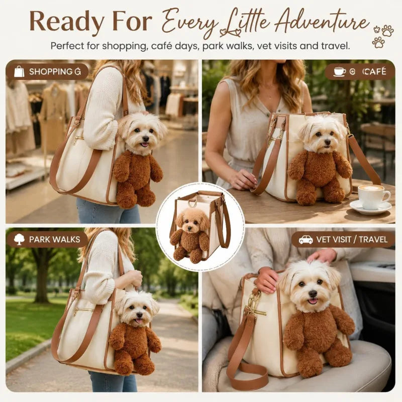 Teddy Bear Pet Carrier Bag