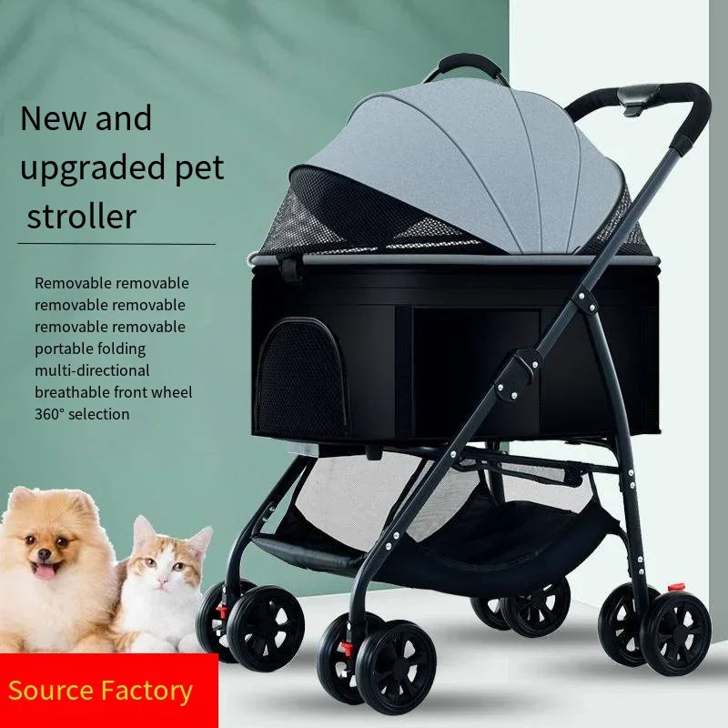 Foldable Pet Stroller