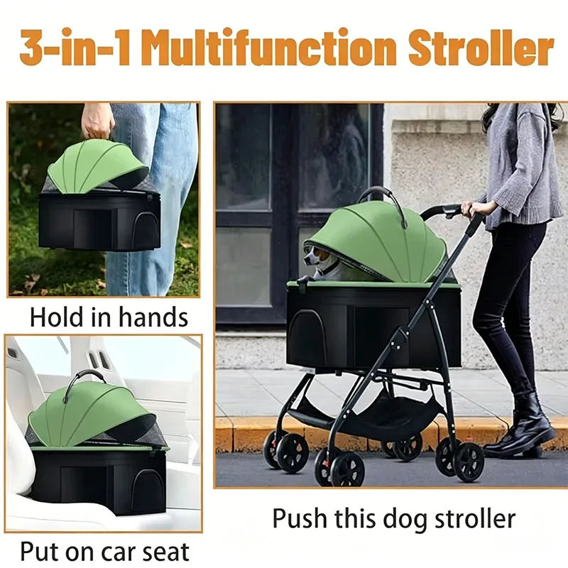Foldable Pet Stroller