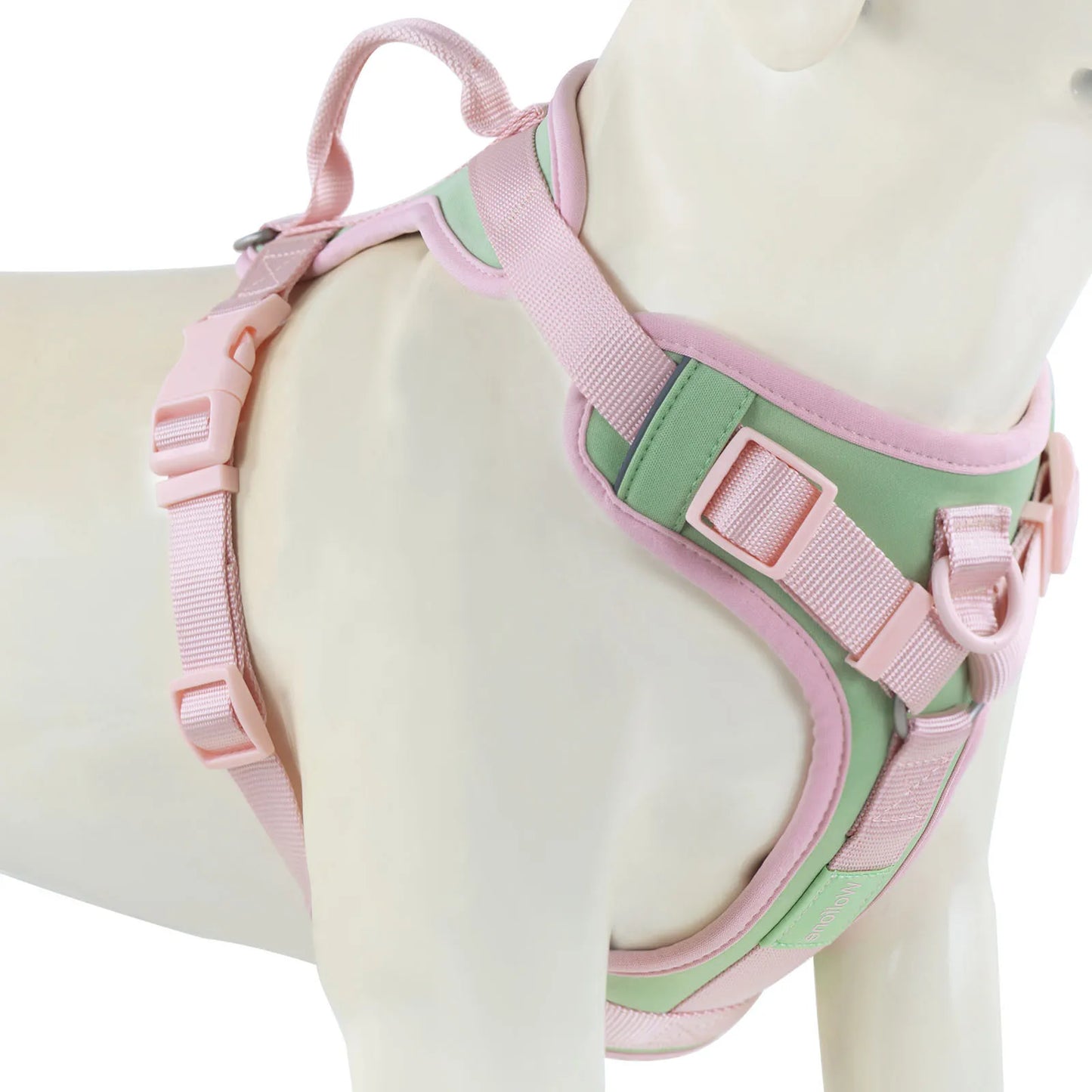 Adjustable Colorblock Dog Harness