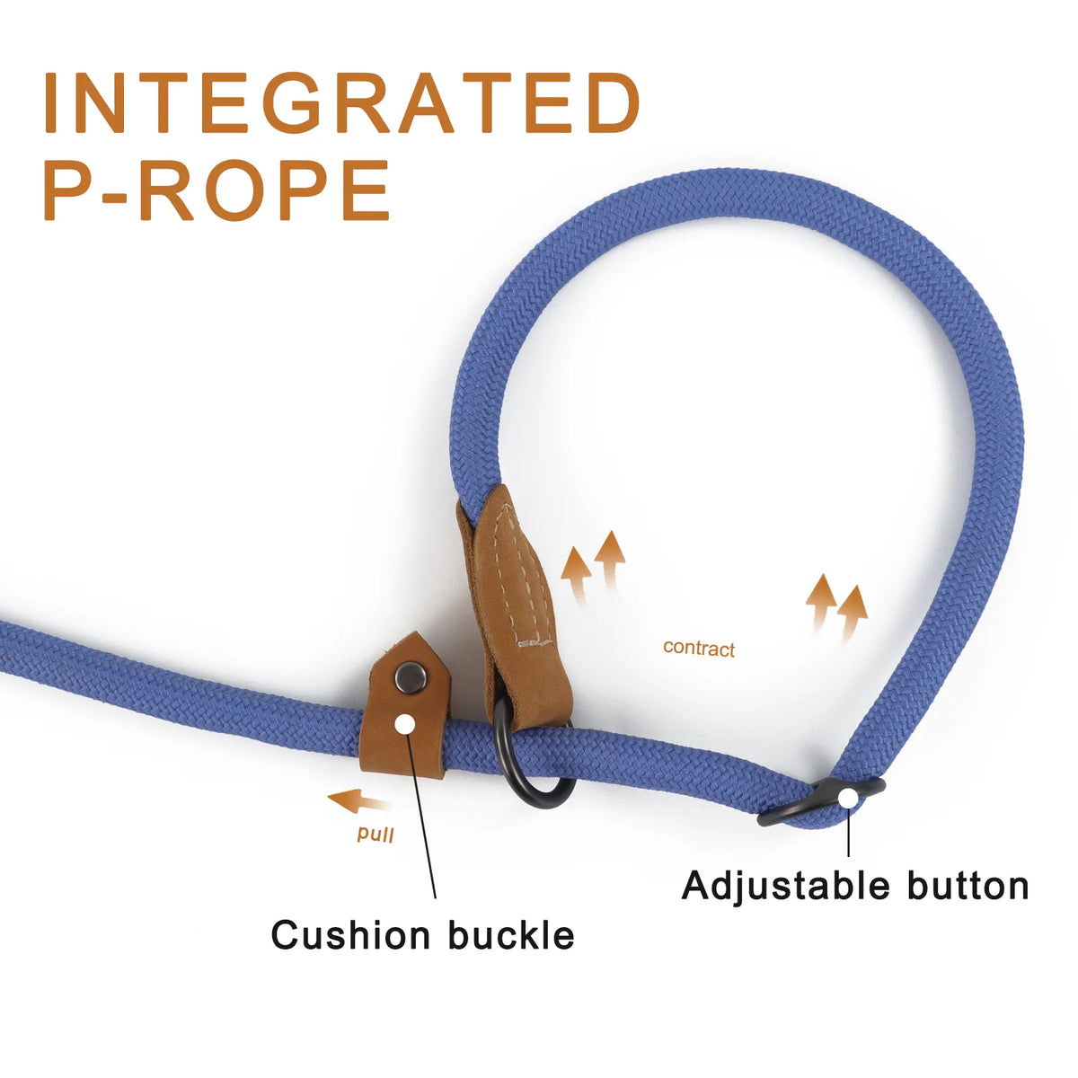 Adjustable Hands-Free Dog Leash (210/300 cm)
