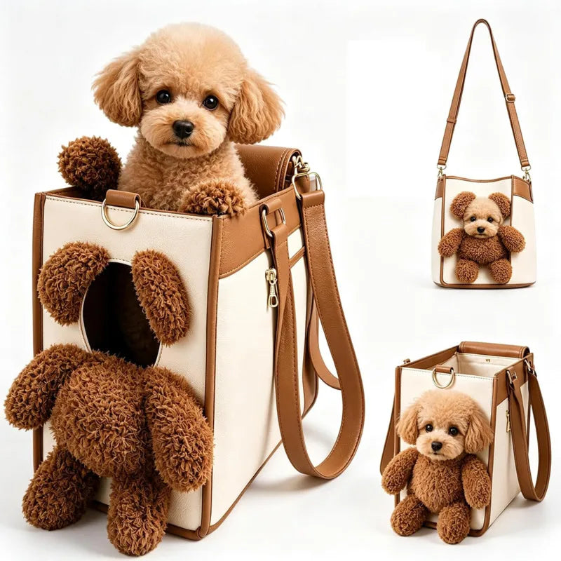 Teddy Bear Pet Carrier Bag