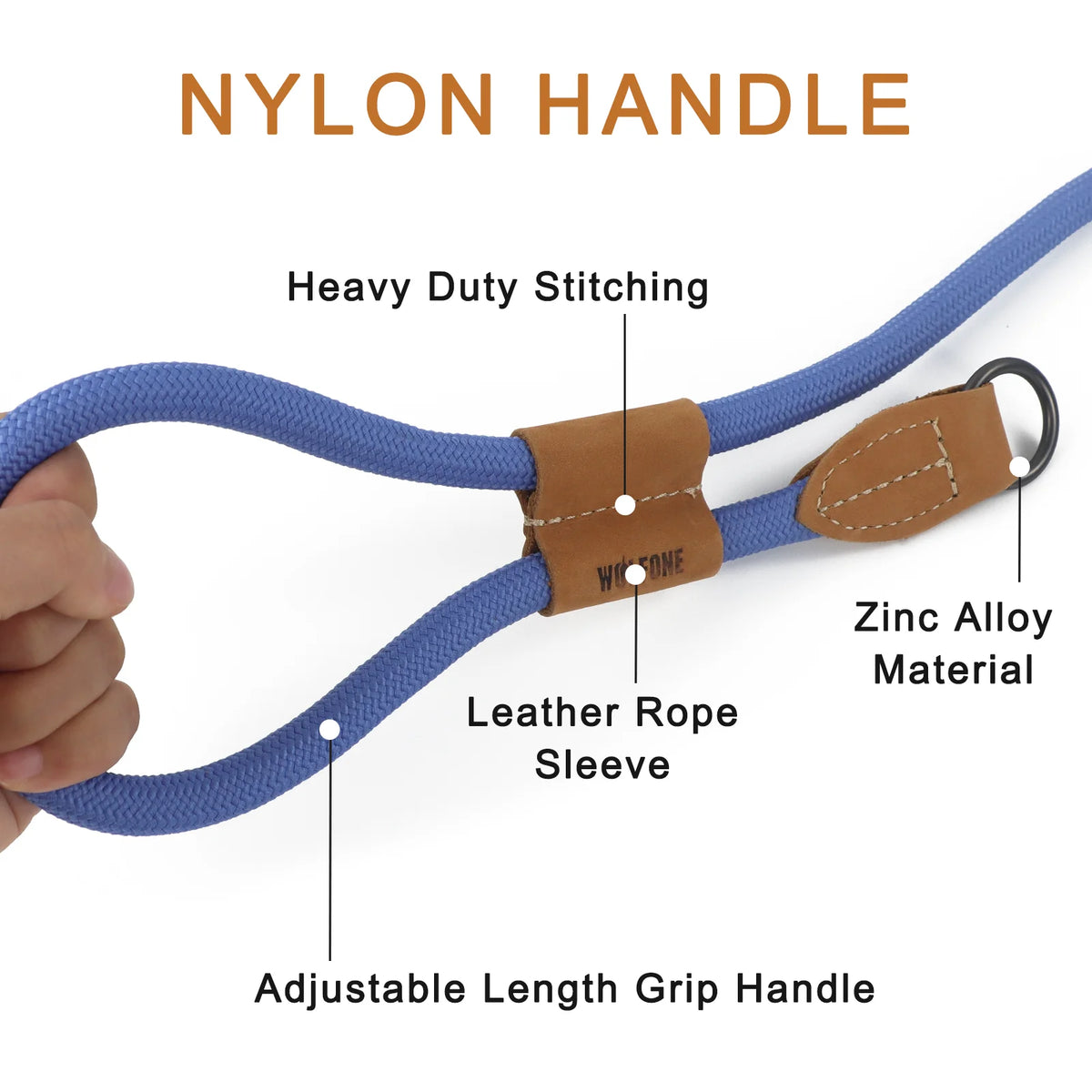 Adjustable Hands-Free Dog Leash (210/300 cm)