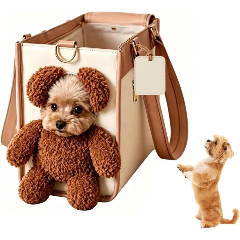 Teddy Bear Pet Carrier Bag