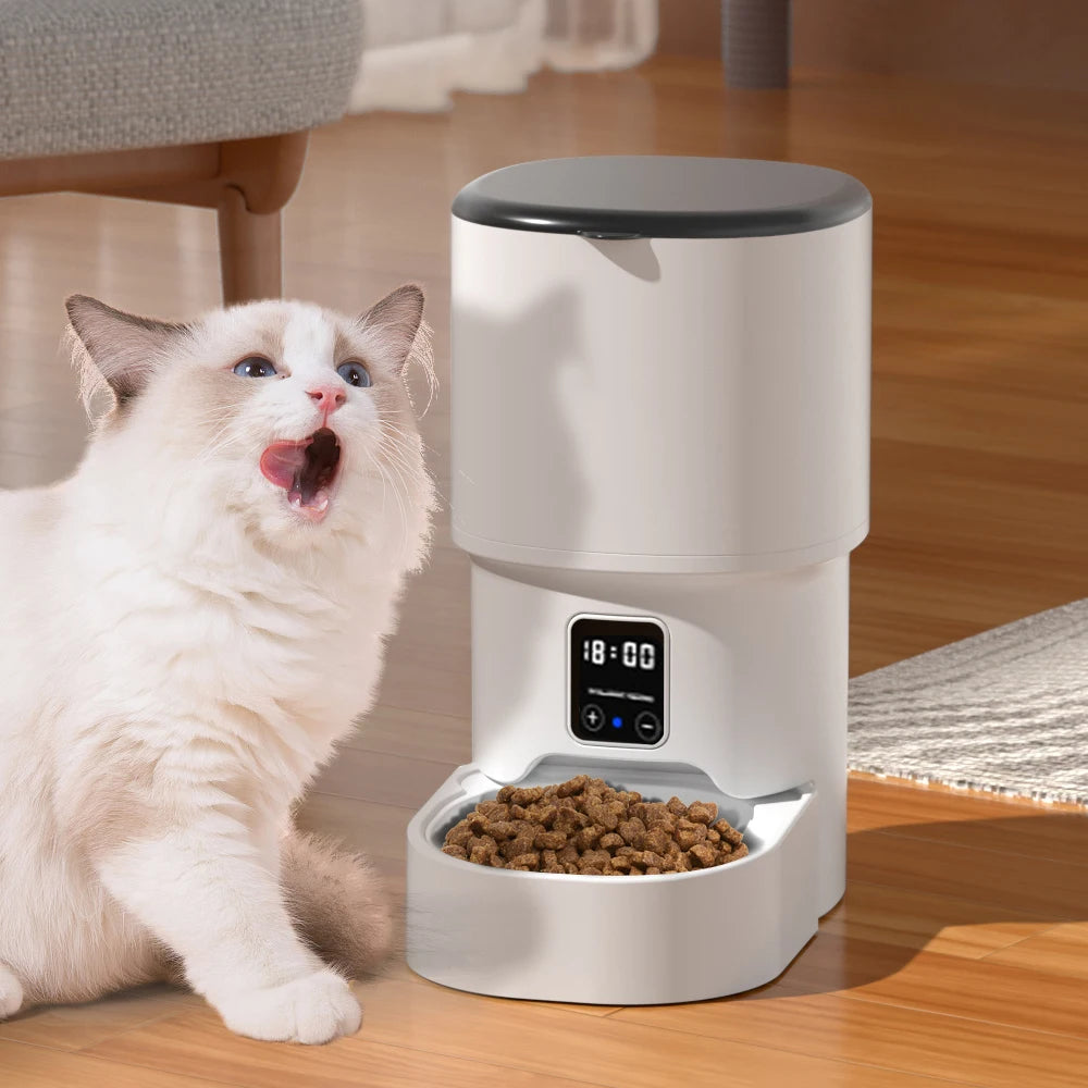 Automatic Pet Feeder – Wi‑Fi & Button Models