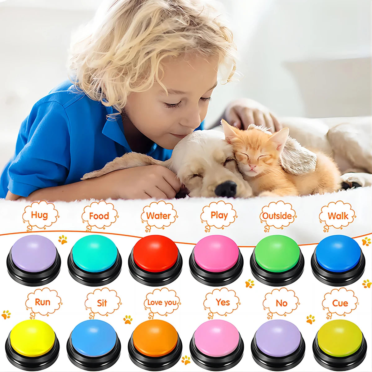 Recordable Training Buttons for Dogs