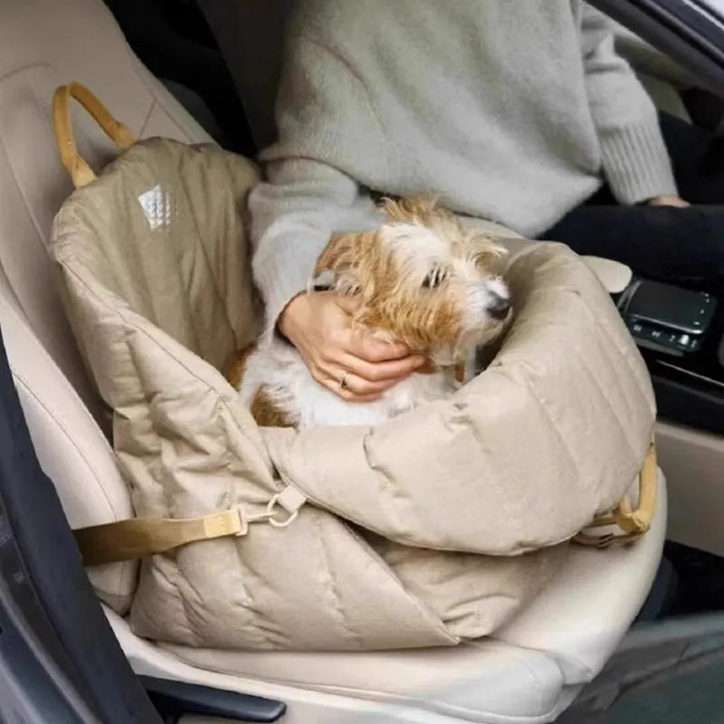 Padded Pet Car Seat & Travel Carrier
