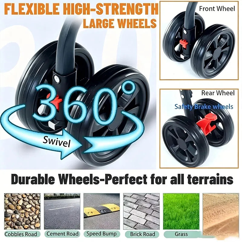 Foldable Pet Stroller