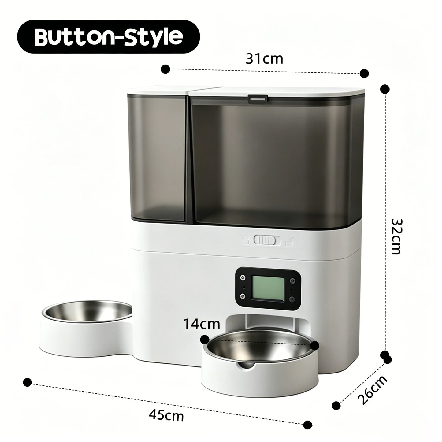 8L Smart Pet Feeder with Camera & Water Station
