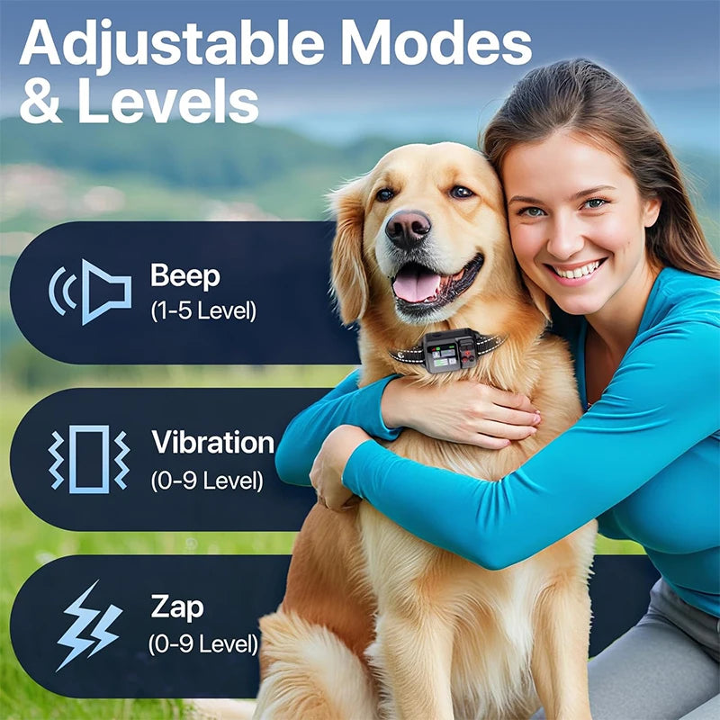 GPS Wireless Dog Fence & Training Collar