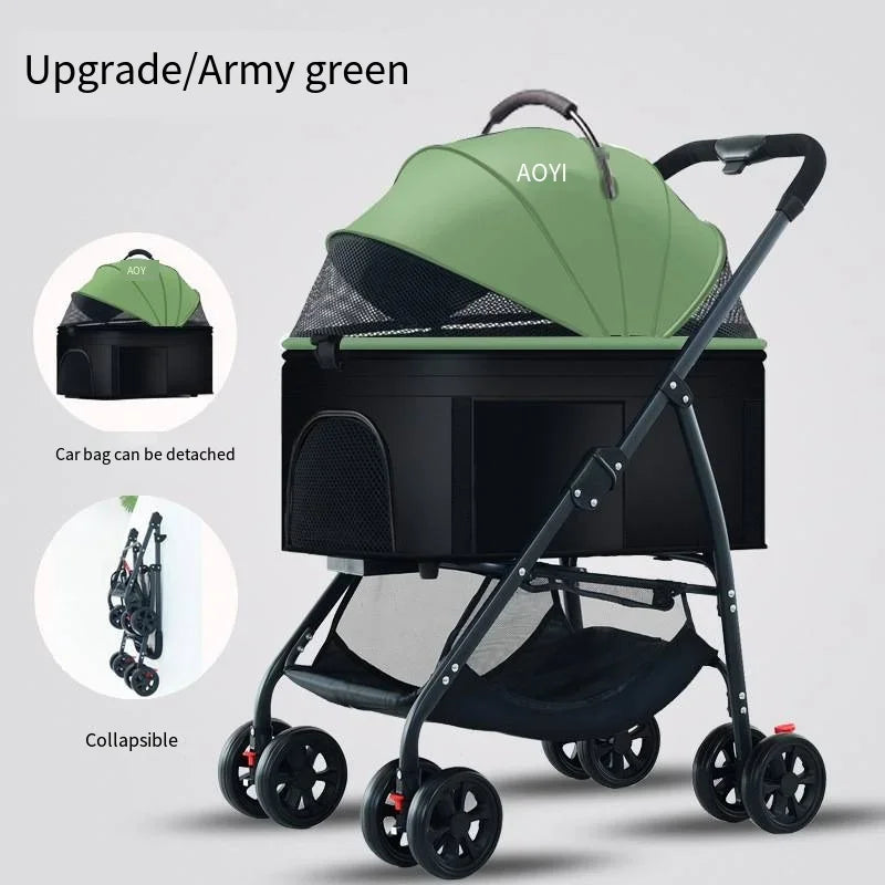 Foldable Pet Stroller