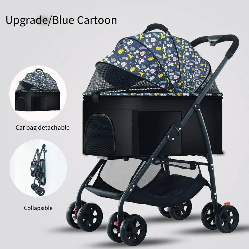 Foldable Pet Stroller